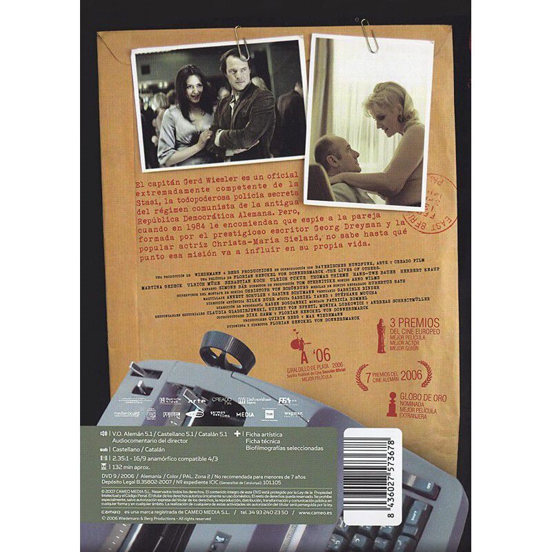 La vida de los otros [DVD] (2006) Das Leben der... image number null