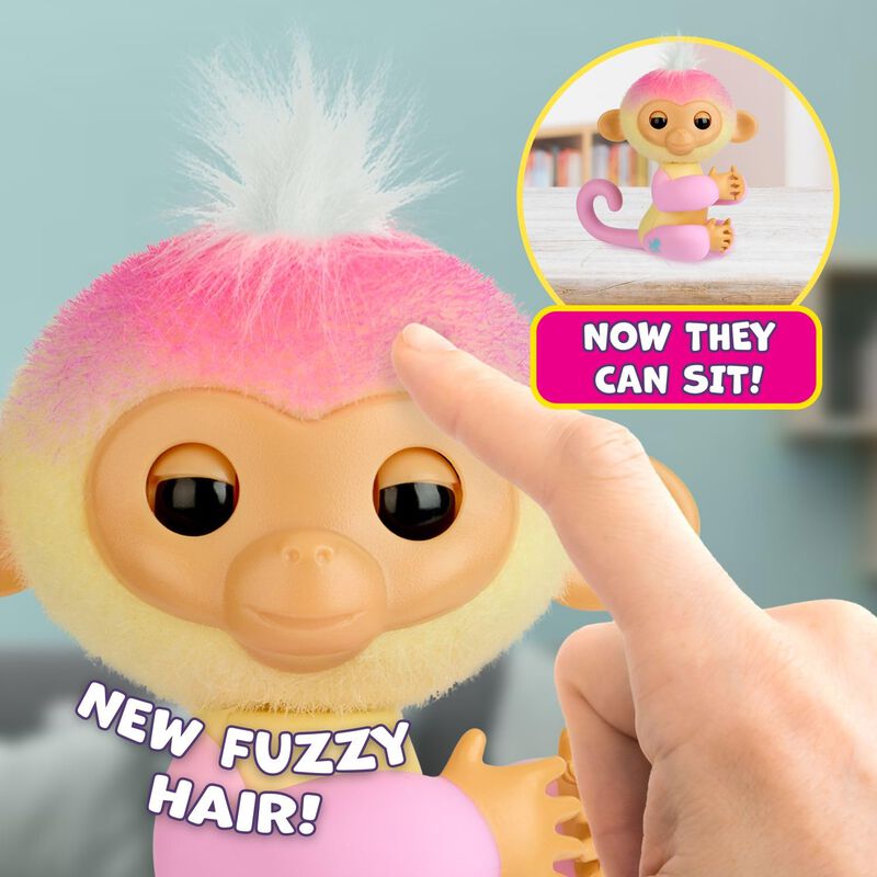 Playset Fingerlings 2023 Interactive Baby Monke... image number null