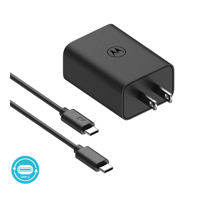 Cargador MOTOROLA 50 w Salida Duo Usb-A Y C Tur... image number null