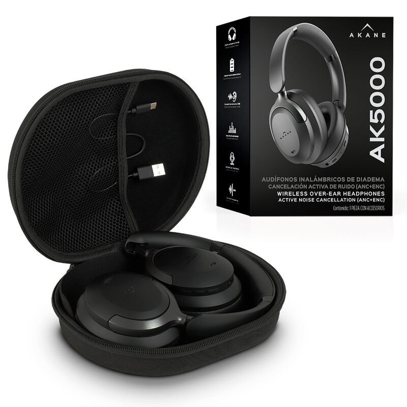 Audífonos Inalámbricos de Diadema Bluetooth con... image number null
