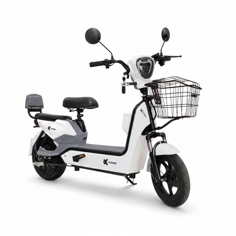 Bicicleta El&eacute;ctrica, Hikari, Color Blanco/gris image number null