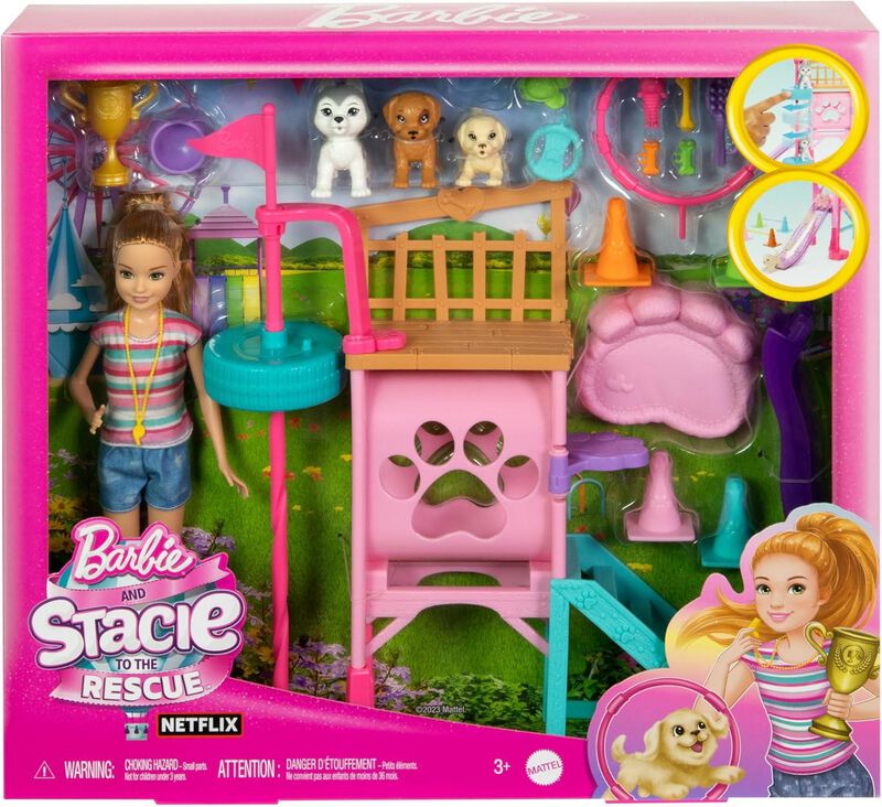 Barbie And Stacie To The Rescue, Set De Juego E... image number null