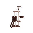 Fancy Pets Mueble/rascador Para Gato Con Escalera, Hamaca Y Casa