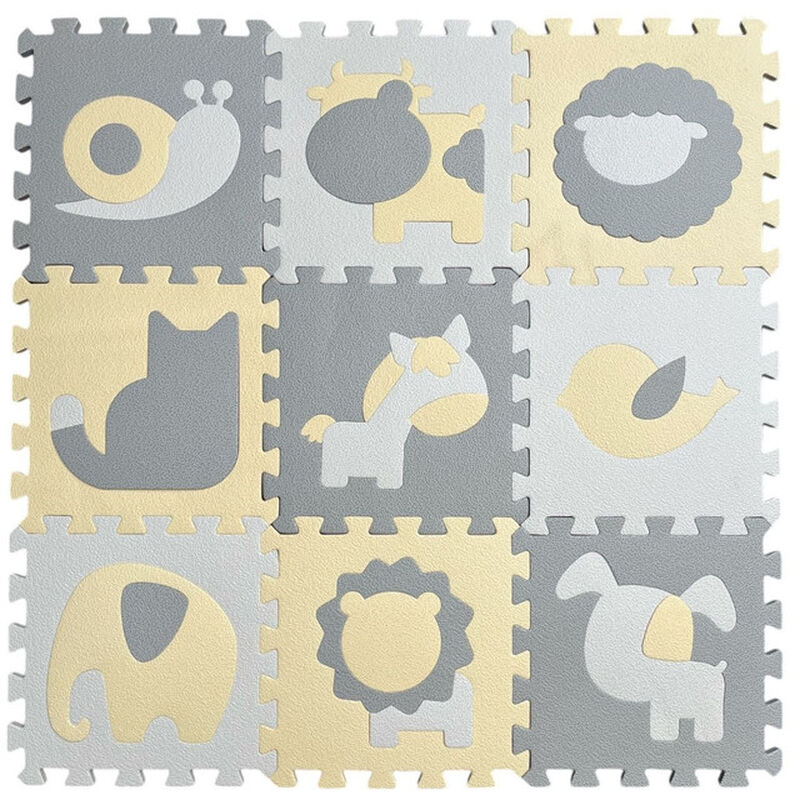 Tapete Infantil de Foamy Armable con Figuras de... image number null