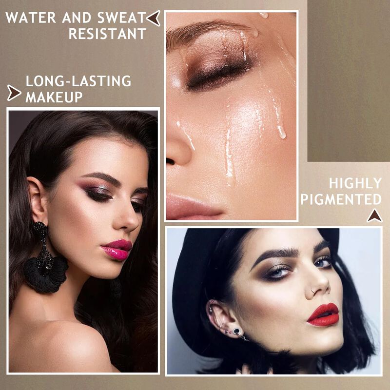 Paleta De Sombras De Ojos Xmxuemei 42 Colores M... image number null