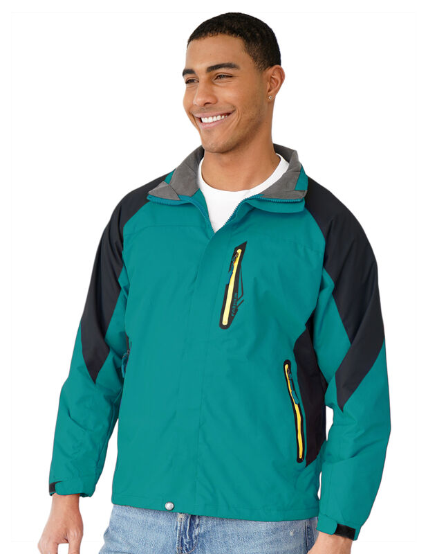 Chamarra Unisex Impermeable Gorro Desmontable D... image number null