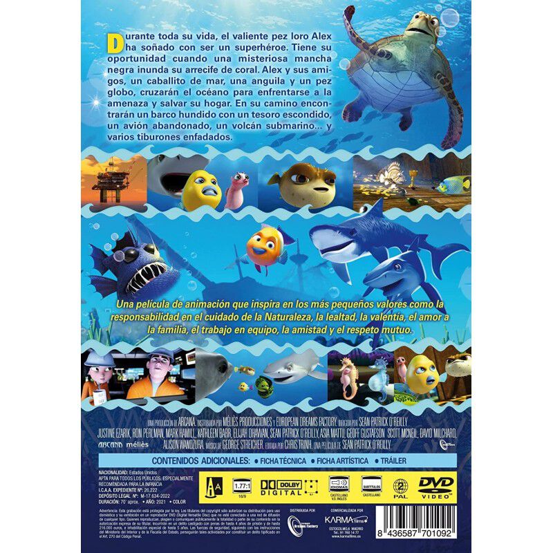 Go Fish, salvemos el mar [DVD] image number null