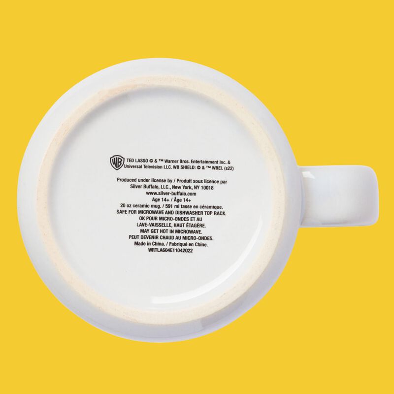 Taza Camper Silver Buffalo 591 ml Ted Lasso &ldquo;be... image number null