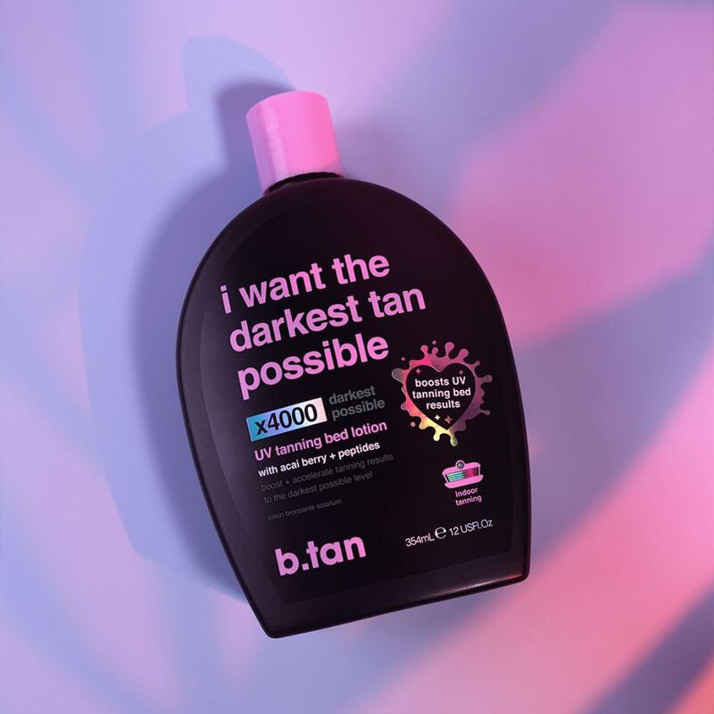 Loci&oacute;n Bronceadora B.tan Uv I Want The Darkest ... image number null