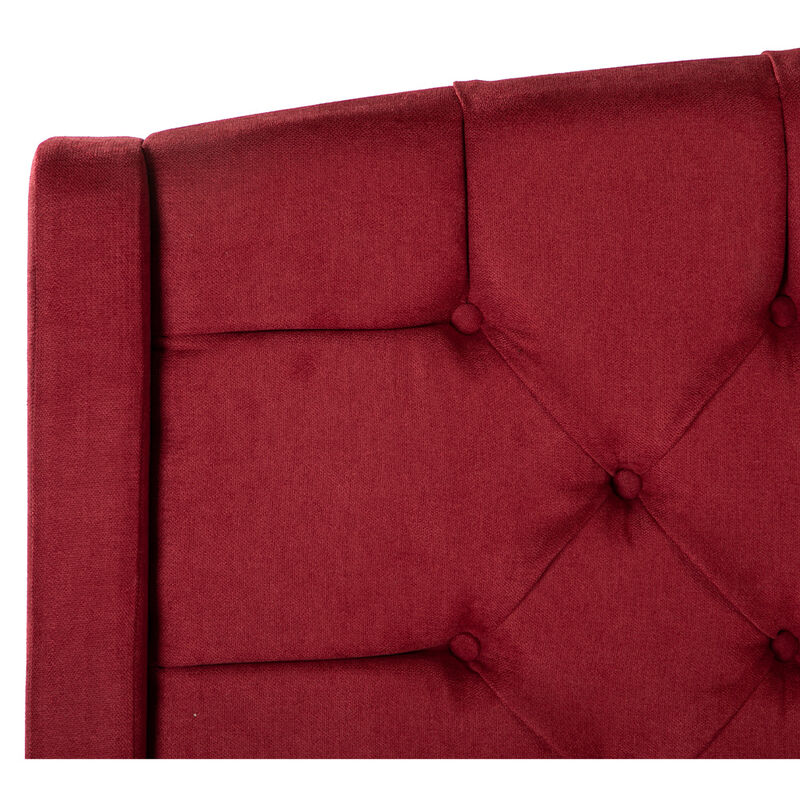 Cabecera Matrimonial Dicasa Sitka Rojo image number null