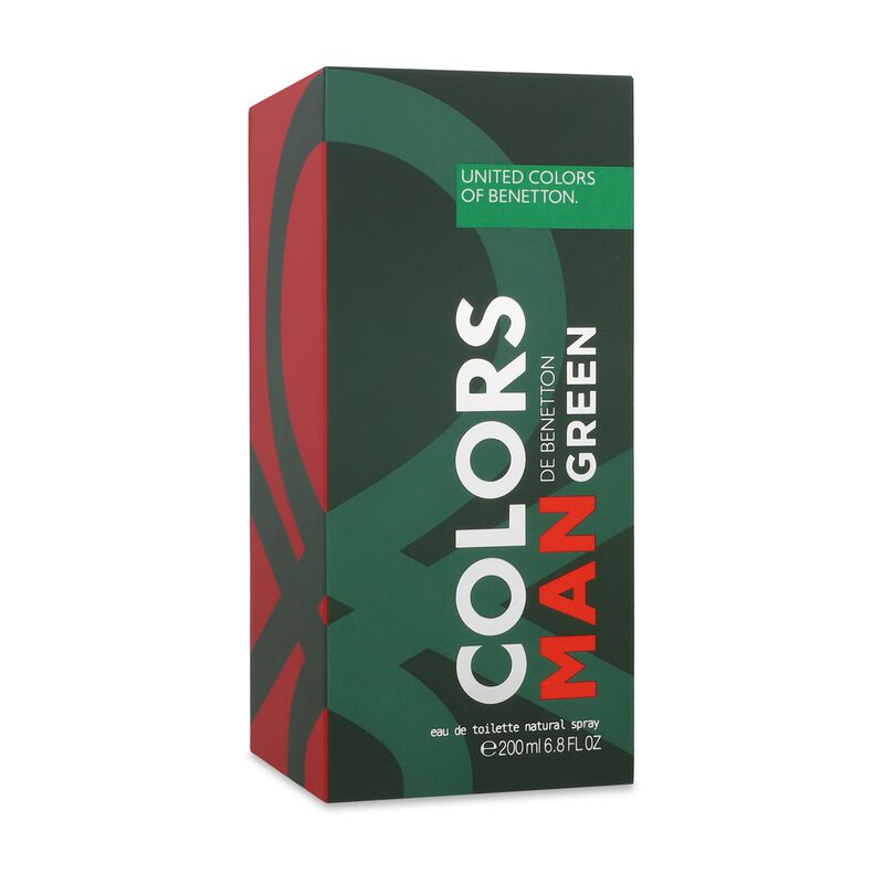 Benetton Colors Man Green 200Ml Edt Spray image number null