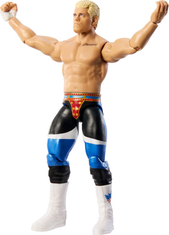 Figura De Acci&oacute;n Mattel Wwe Cody Rhodes La Pesa... image number null