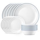 Juego De Vajilla Corelle Caspian De 18 Piezas Para 6 Personas