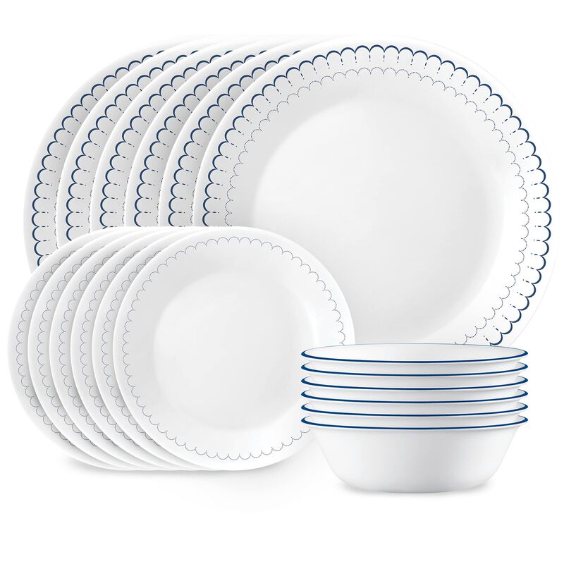Juego De Vajilla Corelle Caspian De 18 Piezas P... image number null