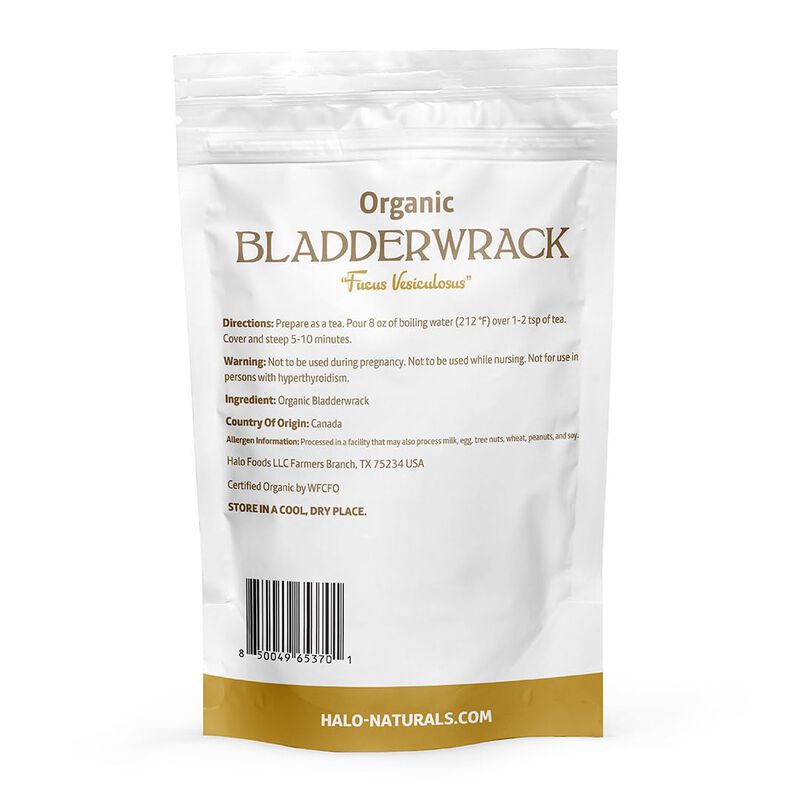 Tea Halo Naturals Bladderwrack 454 g Org&aacute;nico U... image number null
