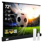 Pantalla Proyector Pull Up Ultracontraste 72'/80' Electrica Audiotek
