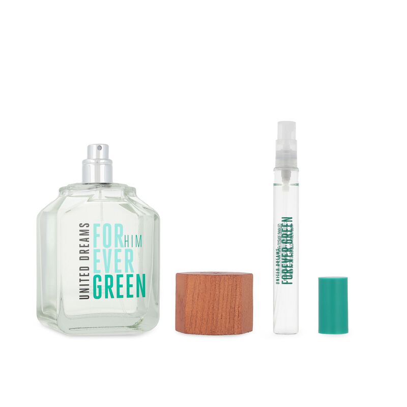 Set Benetton United Dreams Forever Green Man 2P... image number null