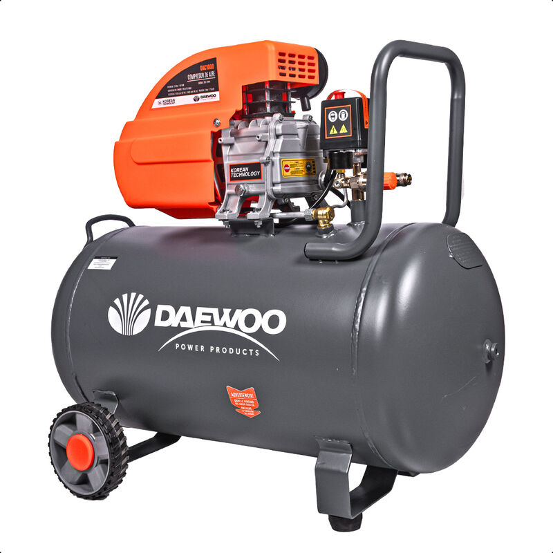 Daewoo Compresor de Aire 100 Litros 2 HP 8 Bar/... image number null