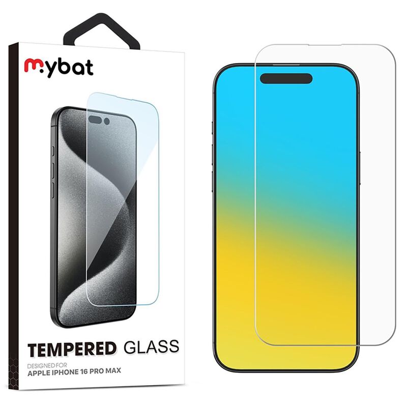 Mica Vidrio Mybat Para Iphone 16 Pro Max Protec... image number null