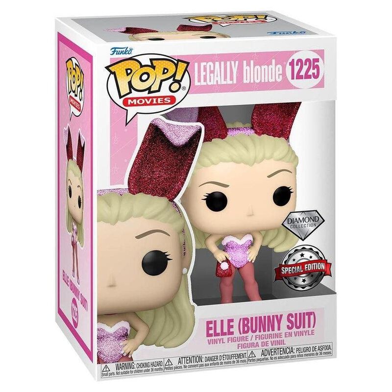 Legally Blonde Elle Woods Bunny Diamond Glitter... image number null