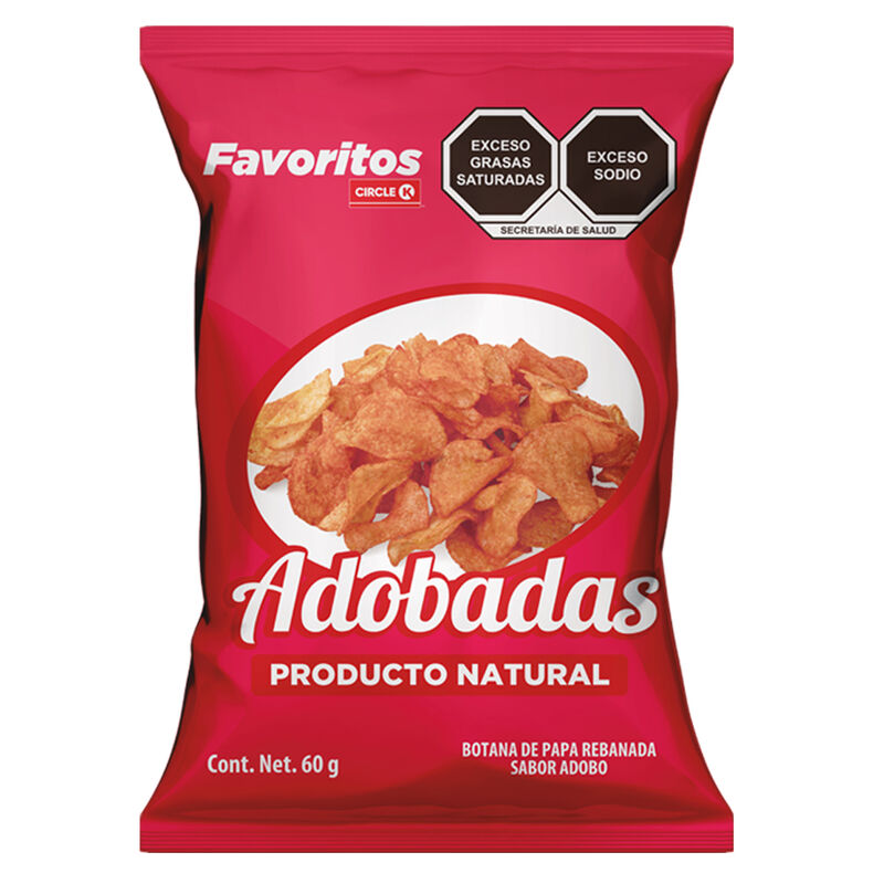 PAPAS ADOBADAS FAVORITOS  60GR         . image number null