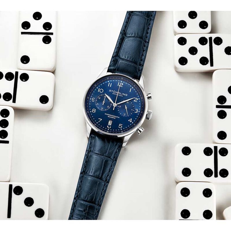 Reloj Stuhrling para hombre 4012.3 cronógrafo42... image number null