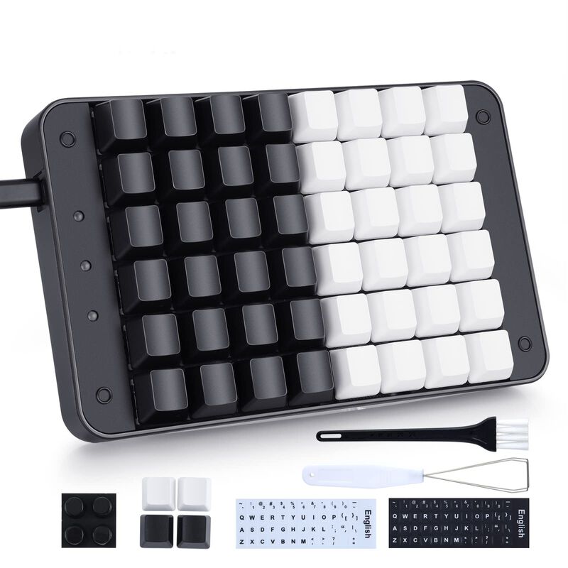 Teclado Mec&aacute;nico Koolertron De 48 Teclas Usb Co... image number null