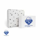 Spring Air Almohada Luxe-Carb&oacute;n Almohada Reduce Estr&eacute;s, Transpirable y Reduce Olores. Funda Removible y Lavable