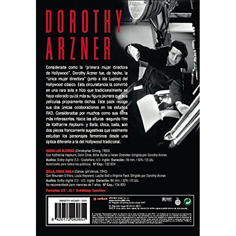 Pack Dorothy Arzner (hacia Las Alturas Y Baila) image number null