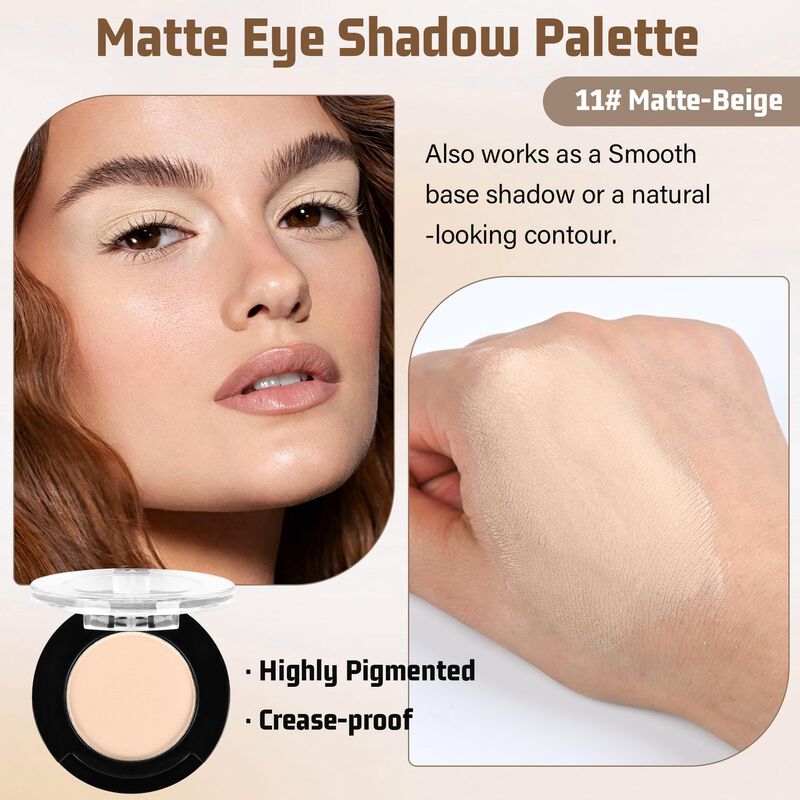 Sombra De Ojos Anwuozu Beige Mate 11# Sin Talco image number null