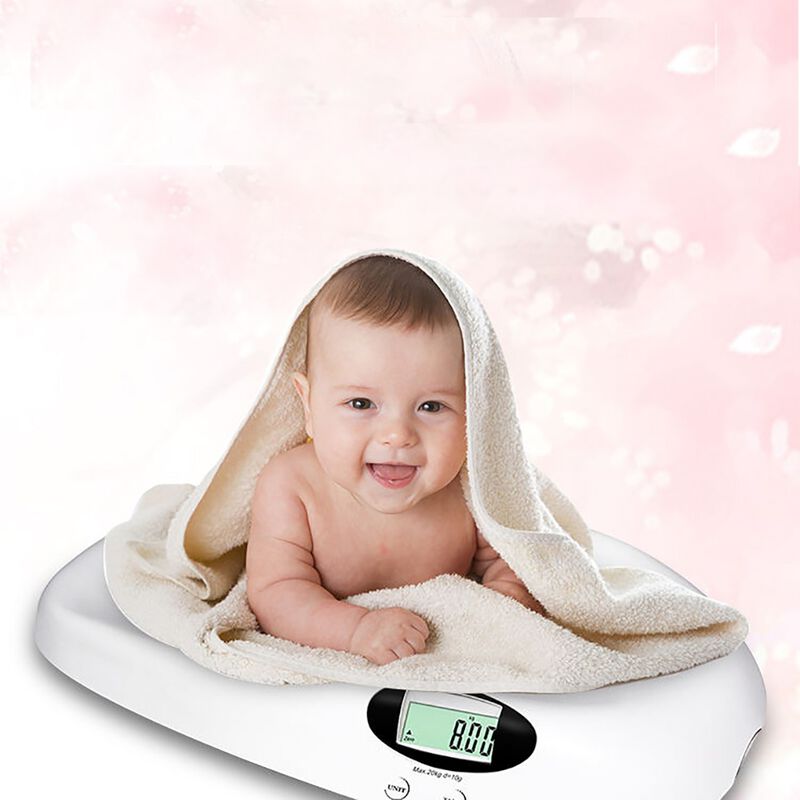 Bascula Digital Para Bebe SM-SCB01 Pesa Lcd Ped... image number null