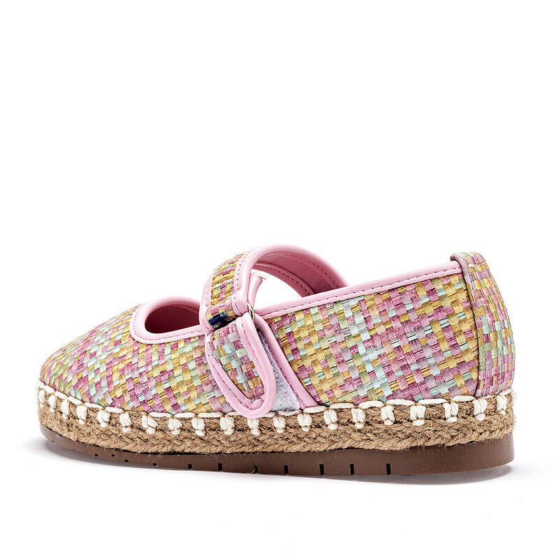 Ivi Love alpargata para ni&ntilde;a rosa multicolor co... image number null