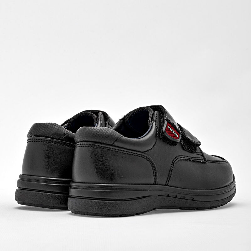 Yuyin Zapato Escolar Para Preescolar Ni&ntilde;o Negro... image number null