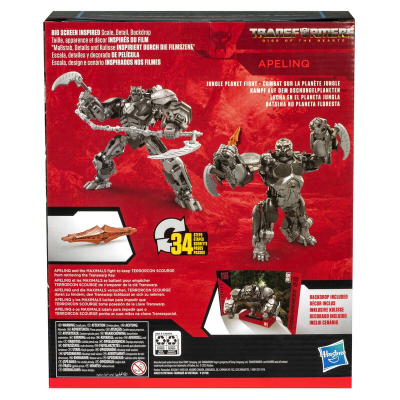 Figura De Acci&oacute;n Transformers Studio Series Lea... image number null