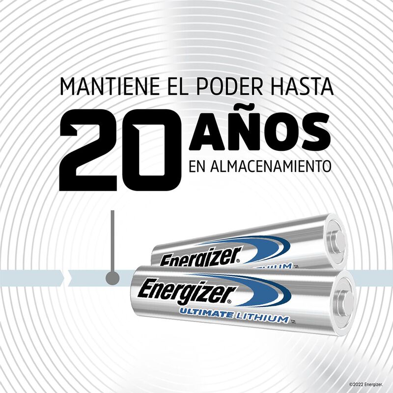 Energizer Aa Blister 12 Unidades 1.5v Litio image number null