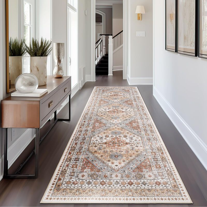 Alfombra Runner Zesthome, Lavable, 76 X 244 Cm,... image number null