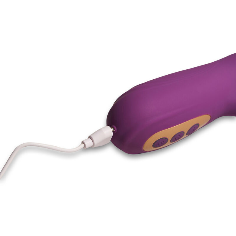Conejo Vibrador Gloria con Twist y Punta Flexib... image number null