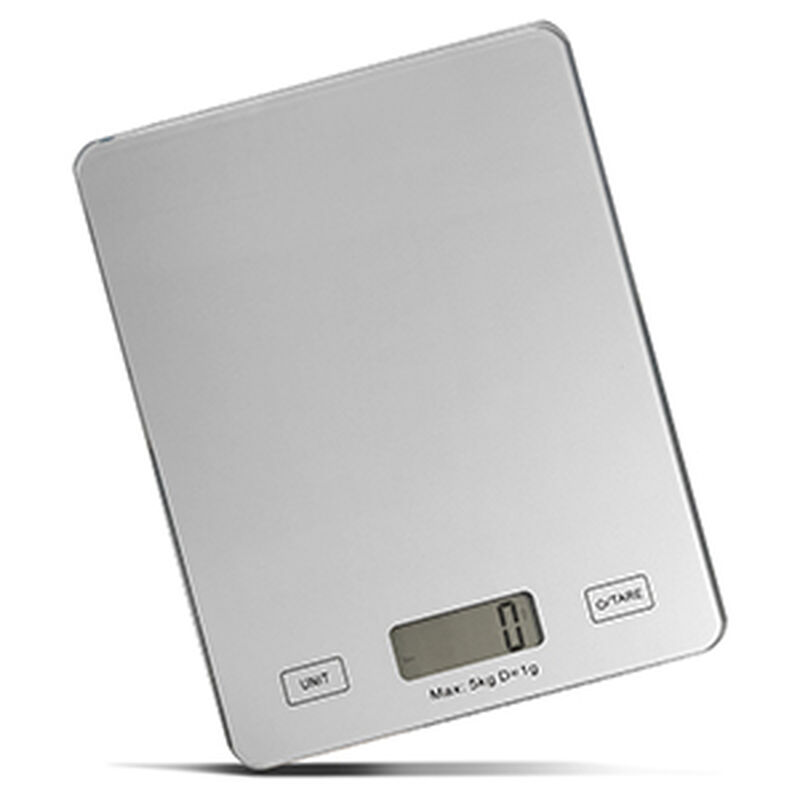 Bascula de Cocina Ommega Digital 5 Kg Plata image number null