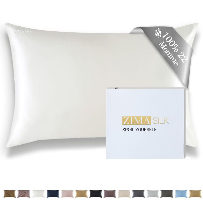Funda De Almohada Zimasilk 100% Pure 22 Momme M... image number null