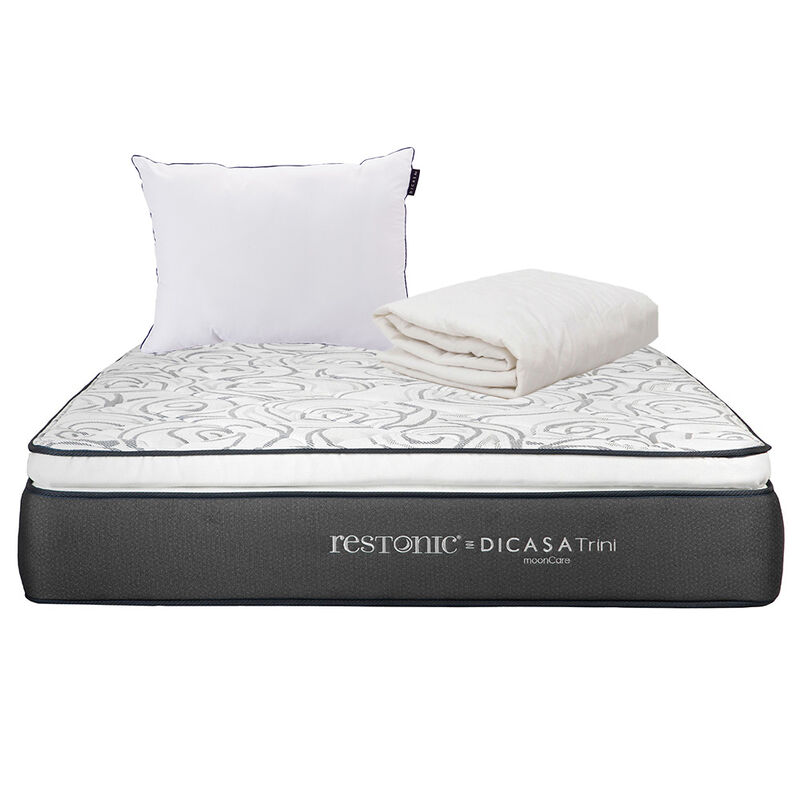 Colch&oacute;n King Size Trini + Almohada One + Protec... image number null
