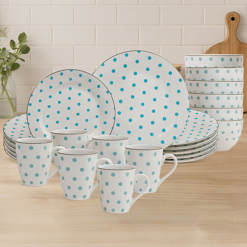 Vajilla Aalis para 6 Personas - Cer&aacute;mica Blanca... image number null