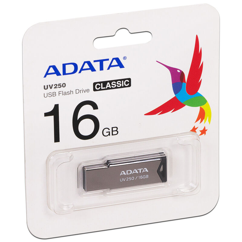 Unidad Flash USB 2.0 ADATA UV250 de 16GB image number null
