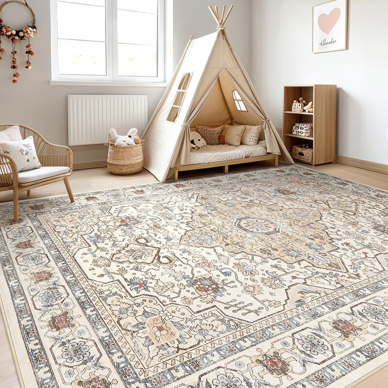 Alfombra Loongrug 152 cm x 244 cm Lavable Boho ... image number null