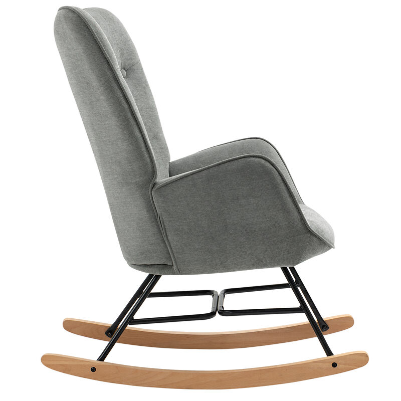 Mecedora Sillón Reclinable Terciopelo Furniture... image number null