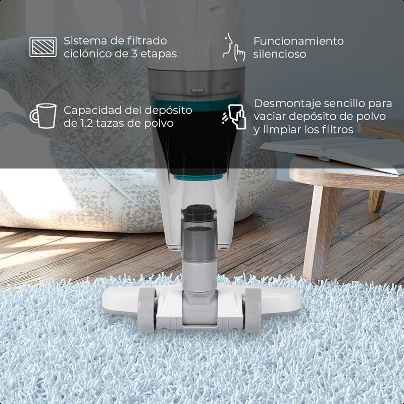 ASPIRADORA DE MANO ALAMBRICA DAEWOO DVC-103 SIL... image number null