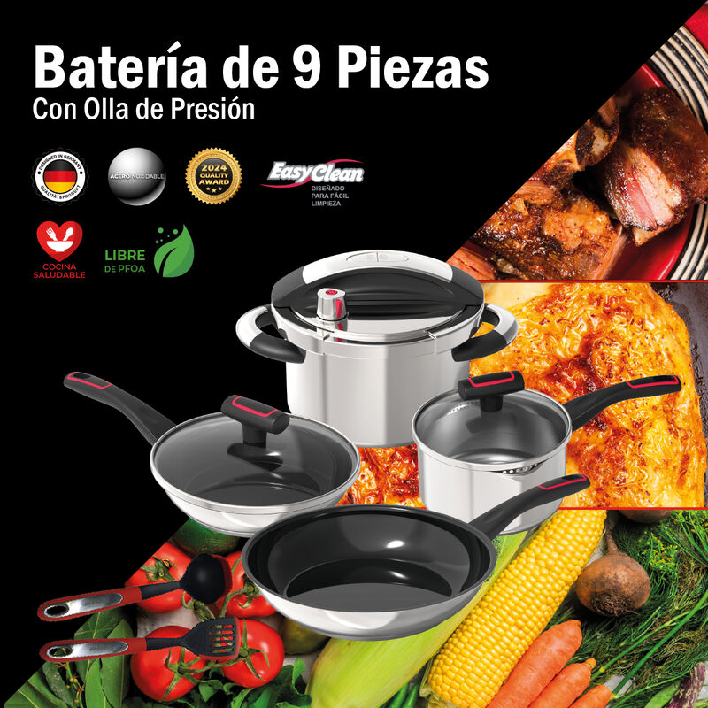 BOGNER Set de Cocina en Acero Inoxidable 304: O... image number null