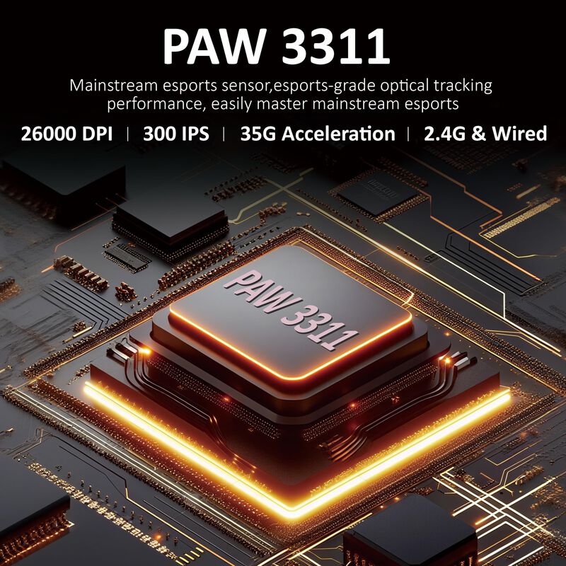 Rat&oacute;n Gaming Ajazz AJ139 V2 MC 66g Inal&aacute;mbrico ... image number null