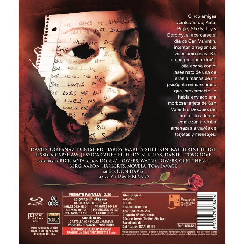Un San Valent&iacute;n De Muerte [blu-ray] (2001) Vale... image number null
