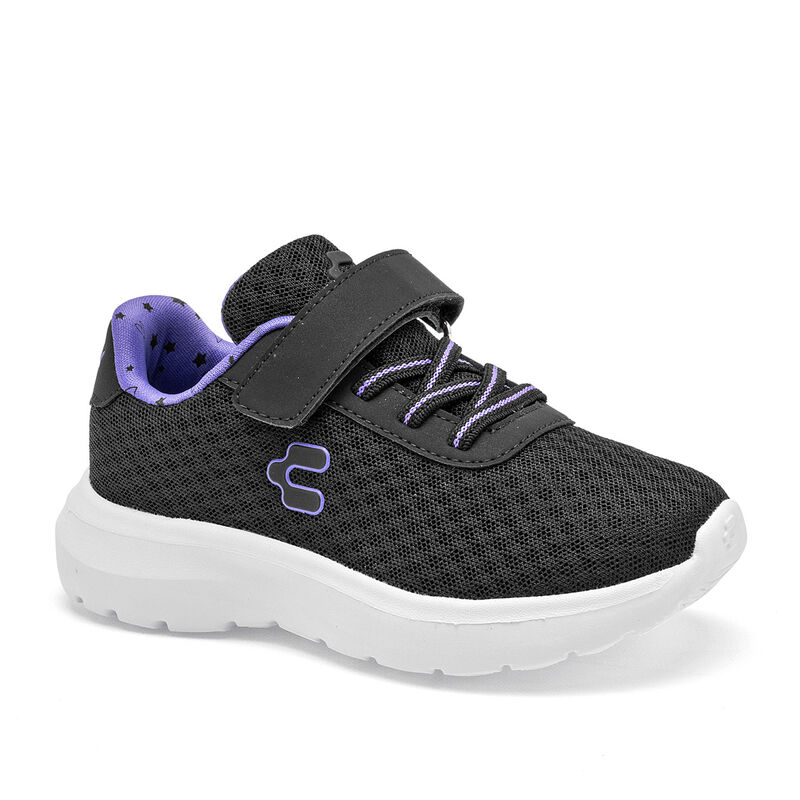 Charly Tenis deportivo para ni&ntilde;a. Negro, runnin... image number null