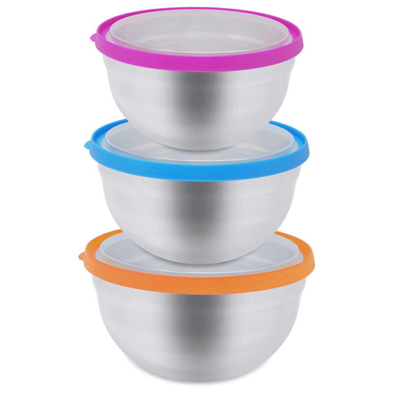 Juego de 3 Tazones Colors Acero Inoxidable con ... image number null